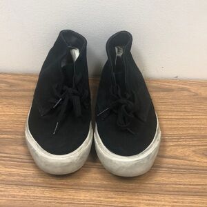 SeaVees Maslon Desert Boot Wintertide Black Suede Sneakers M8 W9.5